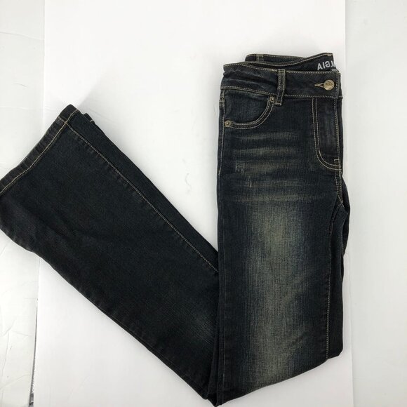 I.AM.GIA Blue Acid Wash Bootcut Jeans | Low Rise XXS - Picture 2 of 6